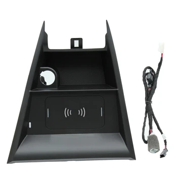 

Car Qi Fast Wireless Charging Car Charger Panel Phone Holder For Toyota Dazzle 15-18