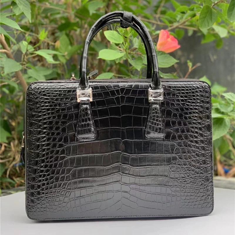 Genuine crocodile briefcase Clearance