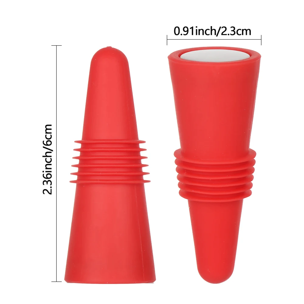 Wine Stopper Wine Stoppers 13 Styles Bottle Stopper Bottle Caps Wine Stopper Family Bar Preservation Tools Silicone Creative Design Safe And Healthy