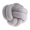 Gray Детские Мультяшные шаровые подушки с узлом, детские куклы для спокойного сна, игрушки для украшения кровати, комнаты, реквизит - Цвет: Gray