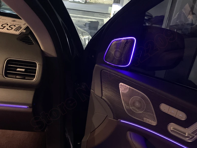 US $188.16 For Benz GLE W167 GLS X167 GLE350 GLE450 LED 64color SynchronousnbspOriginal Car Tweeter Ambient Light Cover Alto Luminous Panel