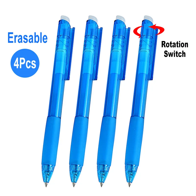 Ezigoo - Recarga De Bolígrafos Borrables De Colores, Punta De 0,7 Mm, Borrables Para Escuela