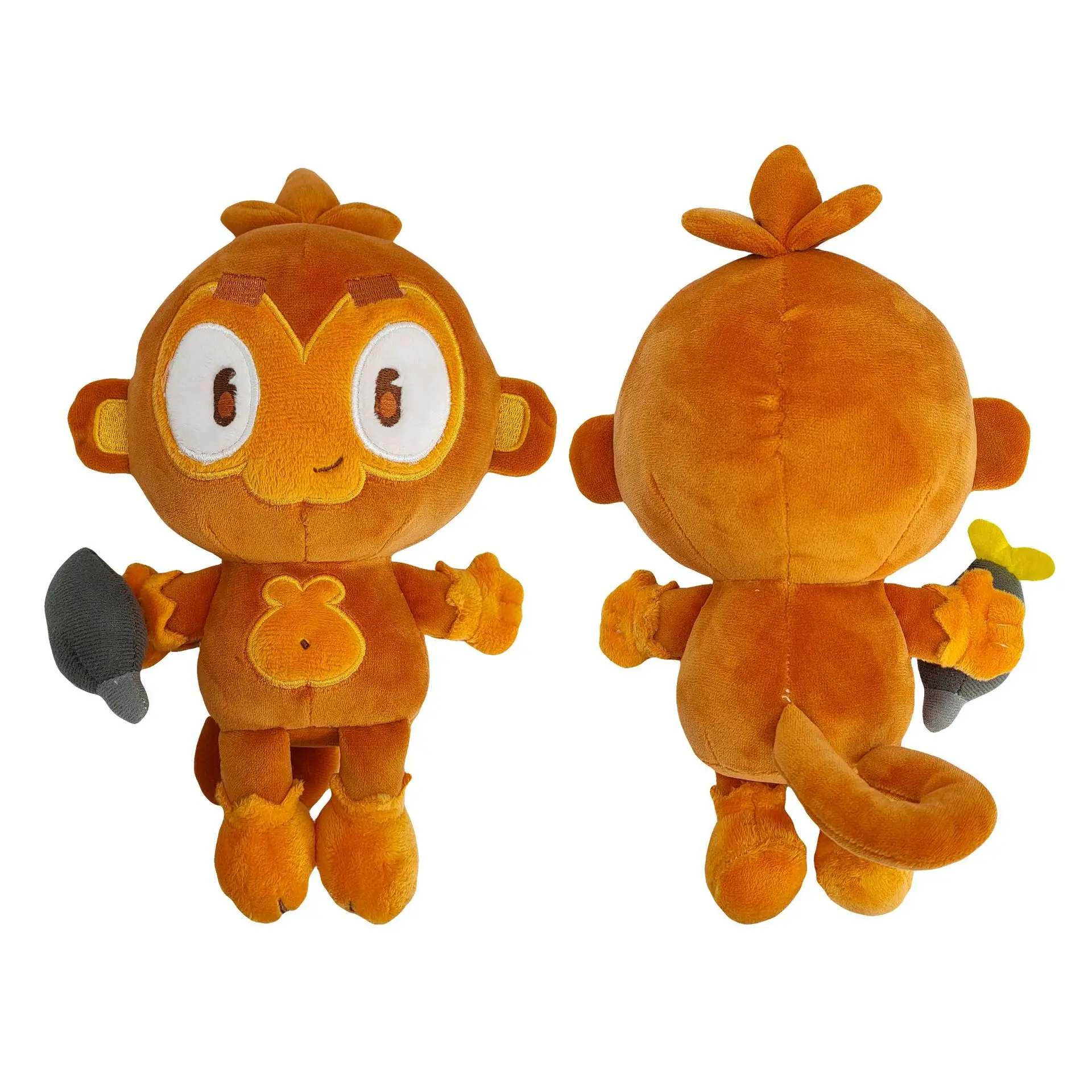 20cm Kawaii Dart Monkey Plush Toy Stuffed Doll Game Toys Soft Bloons TD
