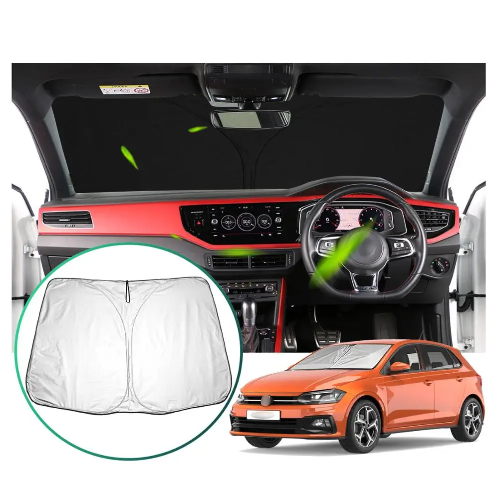 Солнцезащитные очки LFOTPP для лобового стекла автомобиля Polo MK6 2018 2019 2020 козырек