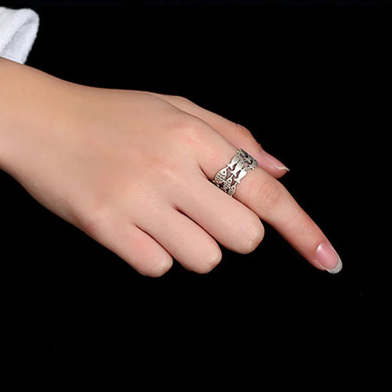 Finger Ring Jewelry Accessories for Women Metallic Style