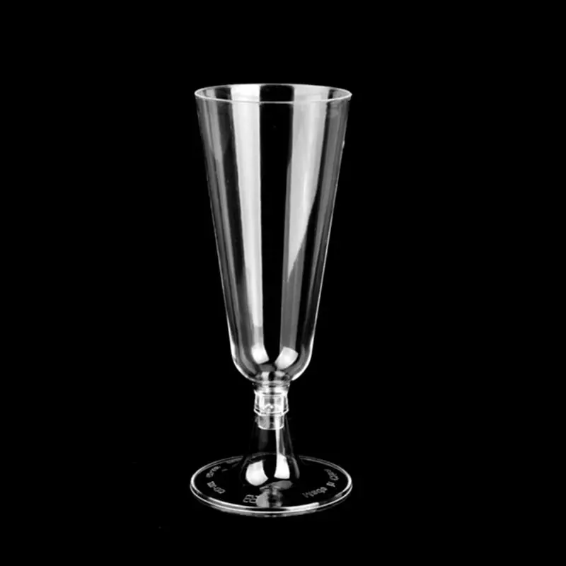 6 шт 150 мл одноразовый Кубок Жесткий пластиковый воздушный стакан красное вино бокал для шампанского