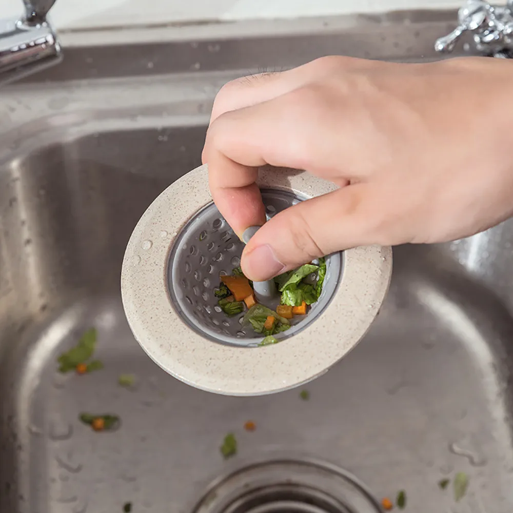 Kichen-filtro de drenaje de pelo para el fregadero, tapón de drenaje de pelo para el suelo de la sala de estar, filtro de fregadero, filtro de alcantarillado #50g