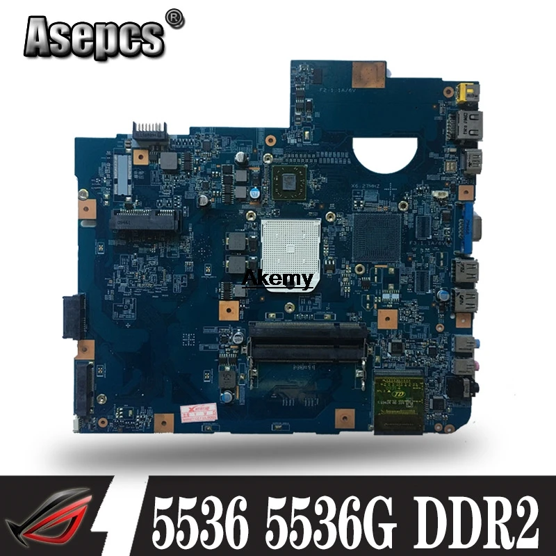 Материнская плата для ноутбука acer aspire 5536 5536G MBP4201003 48.4CH01.021 DDR2 STOCKET FS1|Материнские