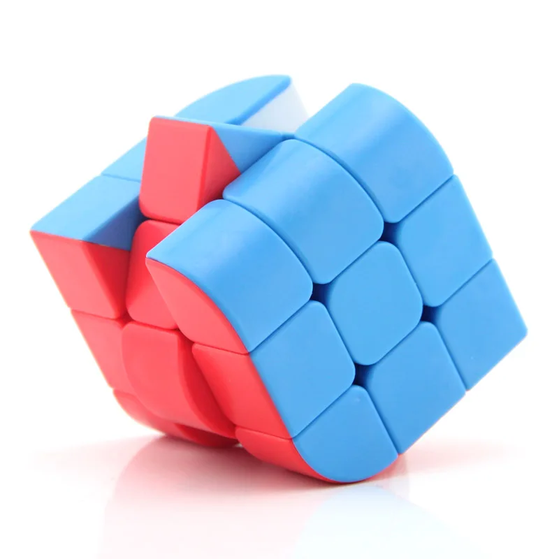 Высококачественный Trihedron FanXin 3x3x3, магический куб с выгнутой поверхностью, скоростная головоломка, рождественский подарок, идеи, детские игрушки