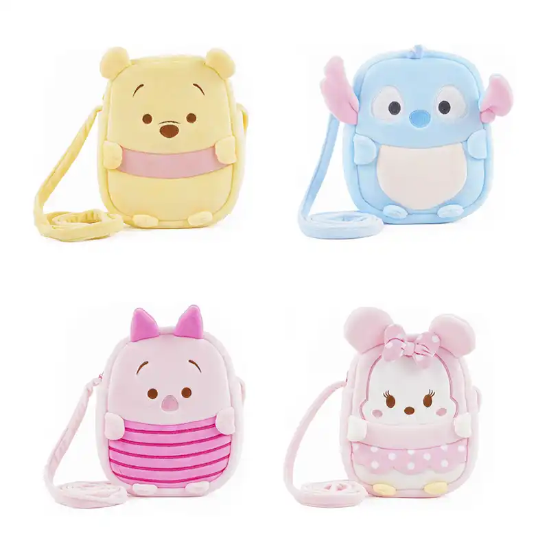 Disney Sac A Bandouliere Carre Minnie Winnie L Ourson Mignon Et Doux Cadeau De Noel Ou Nouvel An Pour Enfants Aliexpress