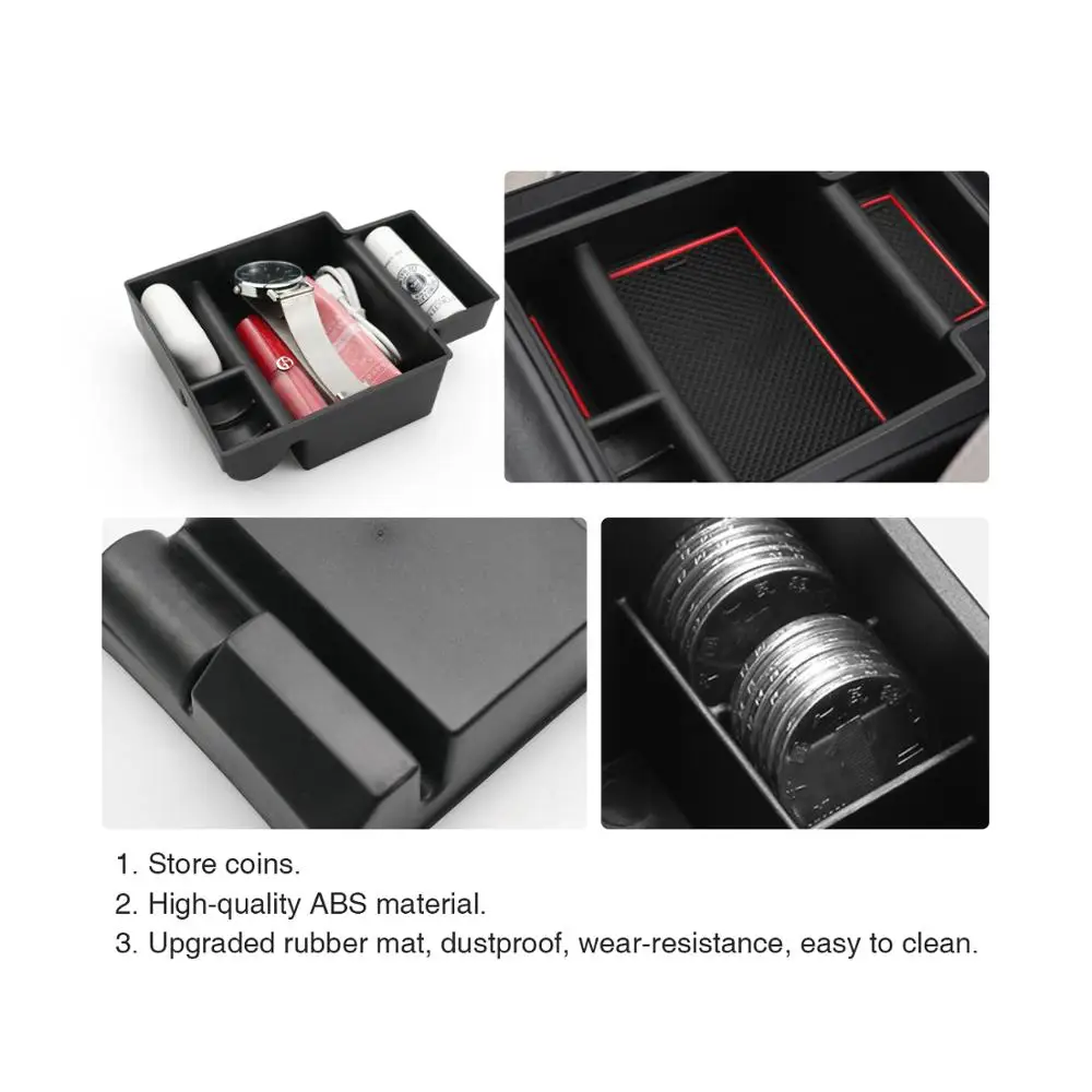 LFOTPP Car Armrest Storage Box für Seat Leon MK3 Leon Cupra 5F 2013-2019  Central Control Storage Box Auto Interior Seat Leon MK3 Zubehör - AliExpress