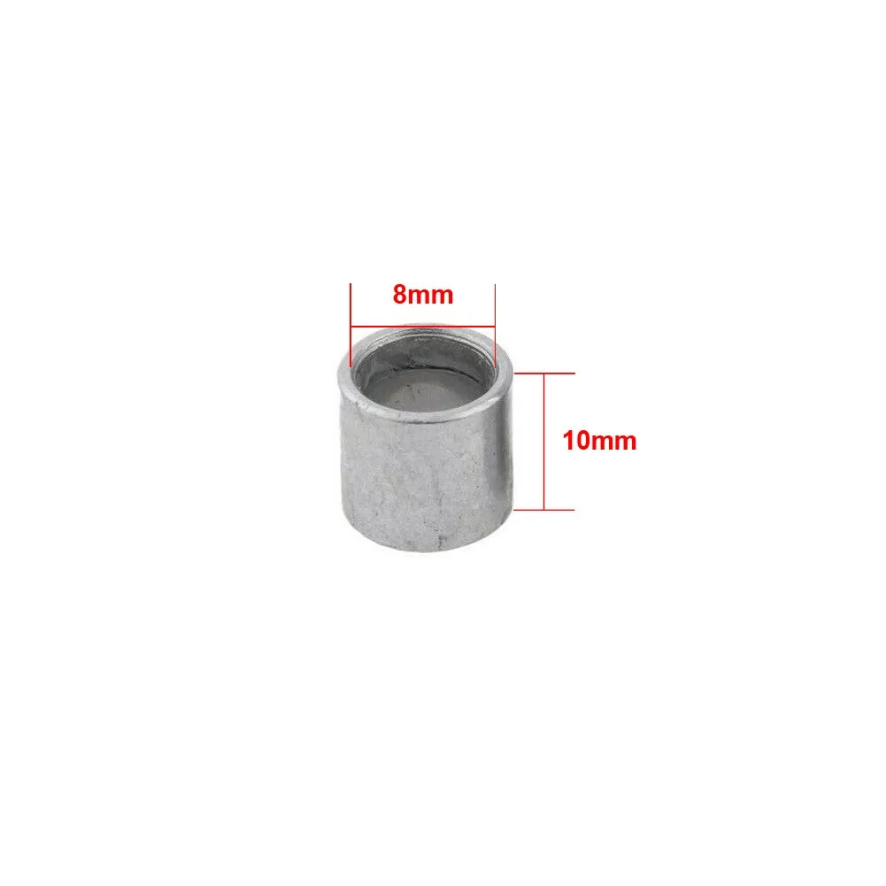 4/8 Pcs 10mm Long Alloy Bearing Spacer For Scooter Or Skateboard Wheels 8mm ID For 8mm Axles Between 608 Bearing Spacer 4/8 Pcs 10mm Long Alloy Bearing Spacer For Scooter Or Skateboard Wheels 8mm ID For 8mm Axles Between 608 Bearing Spacer