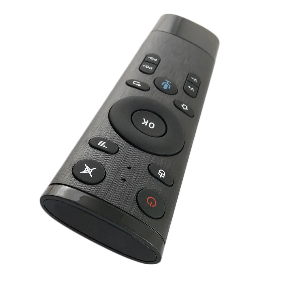 Замена для Android Box PC беспроводной 2,4G голосовой пульт дистанционного управления USB приемник Smart tv Air mouse 3D Матовый