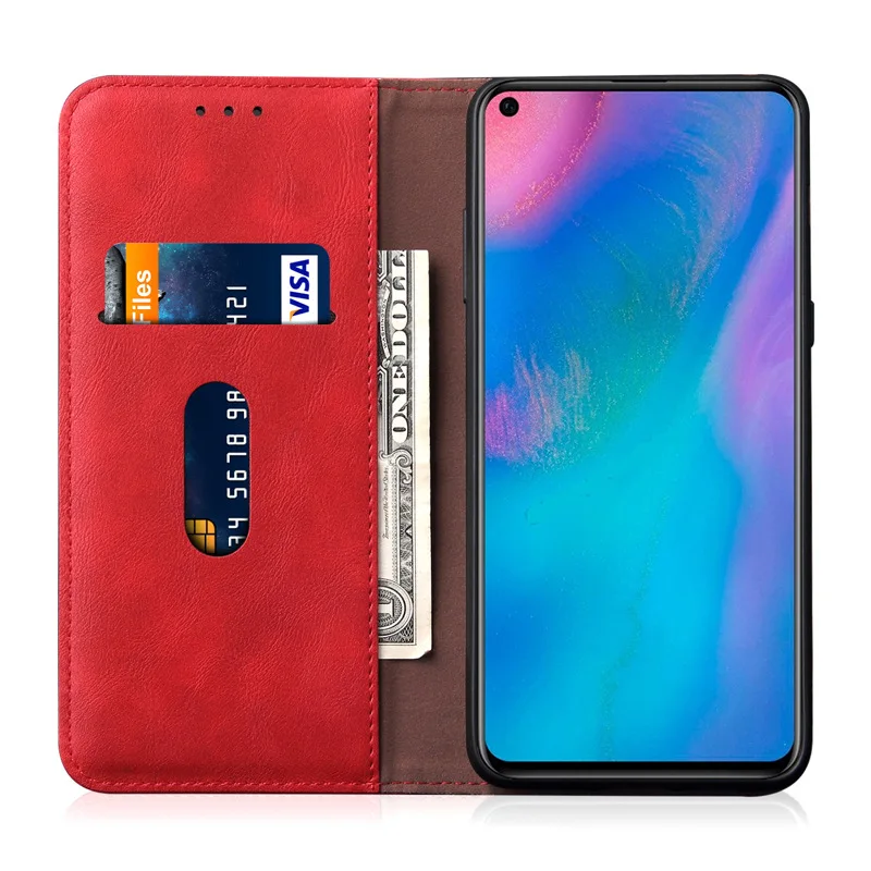 Роскошный кожаный чехол для huawei P30 P30 Lite, держатель для карт, чехол для huawei P30 Pro, откидная крышка с подставкой, черный, коричневый, Fundas Coque