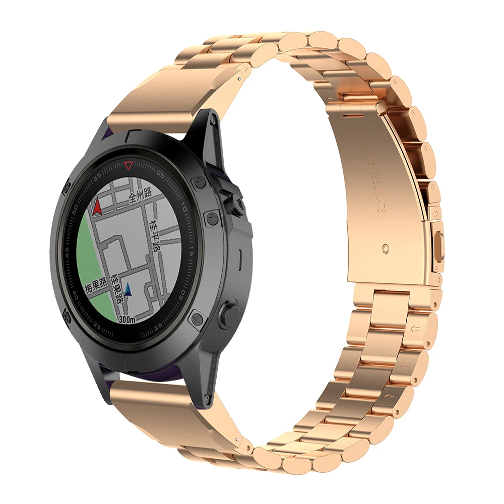 Металлический ремешок для часов Ремешок для Garmin Fenix5x Fenix5x Puls Fenix3 Fenix3 Hr Fenix3sapphire нержавеющая сталь ремень Браслет замена