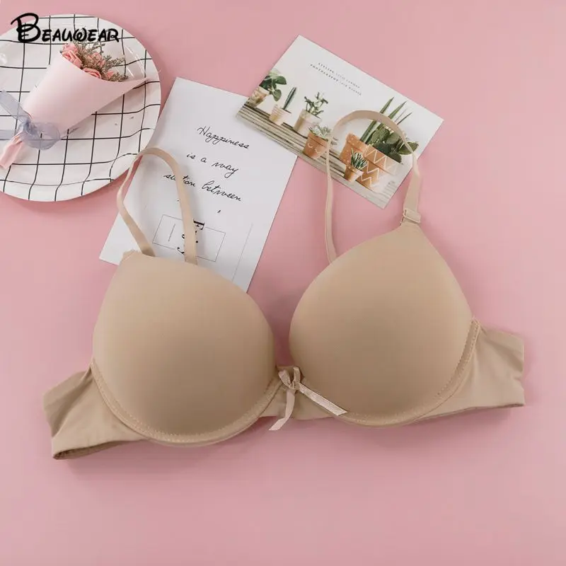 Бюстгальтеры Beauwear A B для женщин нижнее белье с 2 чашечками бюстгальтер пуш-ап