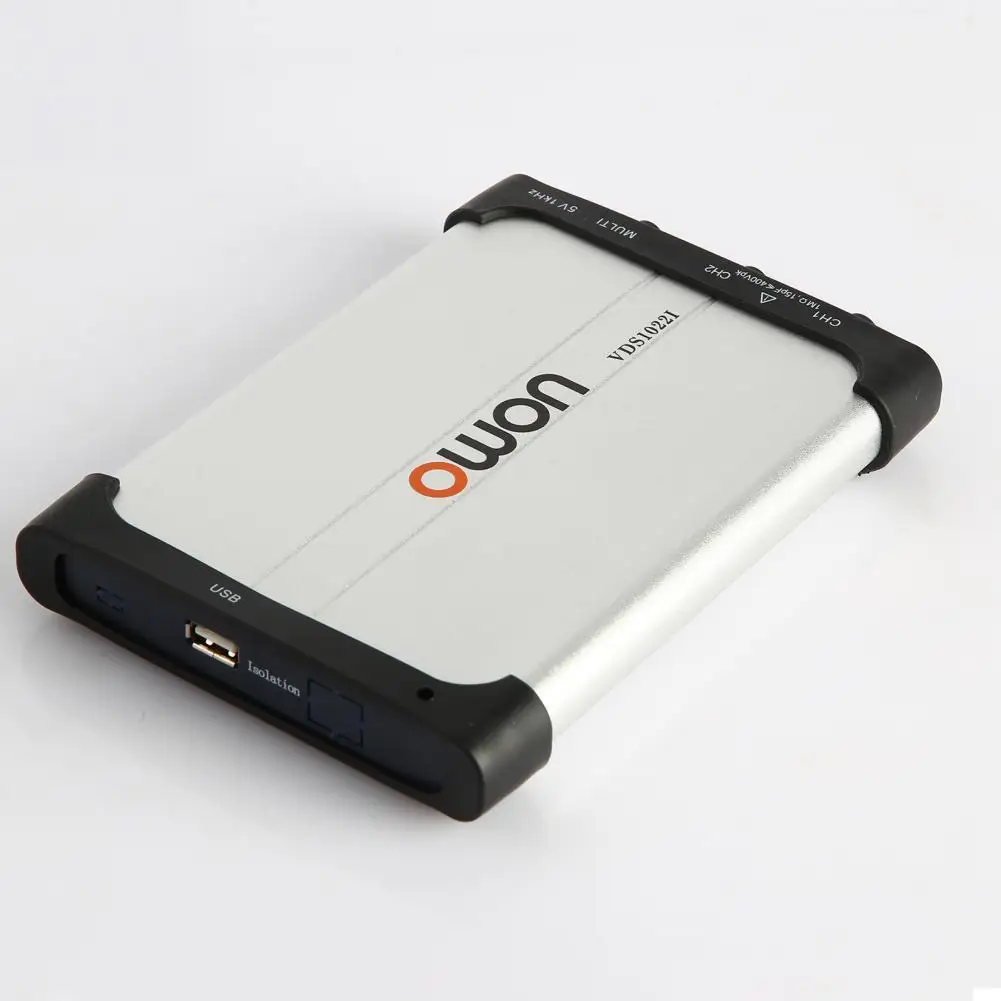 Виртуальный цифровой осциллограф OWON VDS1022I двухканальный для осмотра ПК 25M 100MSa/s |