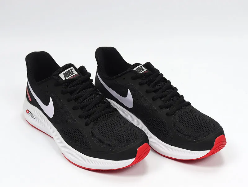 Nike Zapatillas Air Zoom Winflo 7 Shield Cushlon ST para hombre, deportivas transpirables para caminar, cómodas, color negro, blanco y rojo|Zapatillas de correr| - AliExpress