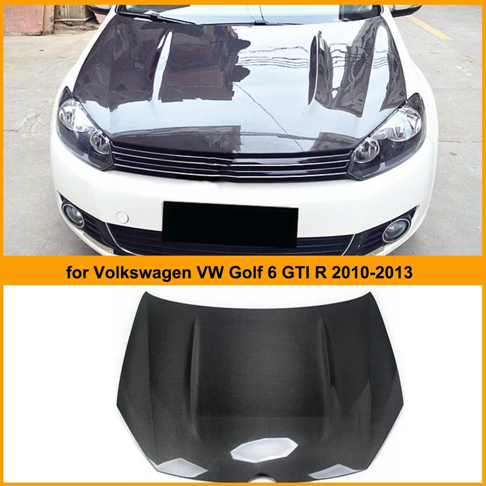 Golf 6 Carbon Fiber Engine Cover for Volkswagen VW Golf 6 GTI R