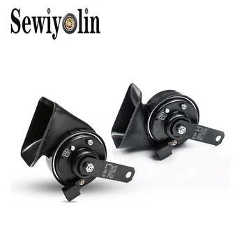 

Siren Police Horn for Car Sirena Policia Sound Signal for Auto Black Waterproof Snail Original Socket 12V CCC for Bosina Estereo