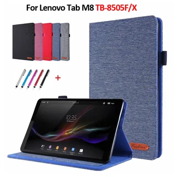 

Funda For Lenovo Tab M8 Case 8" Flip Stand Cowboy Tablet Cover Etui For Lenovo Tab M8 TB-8505F TB-8505X Case Protective Cover