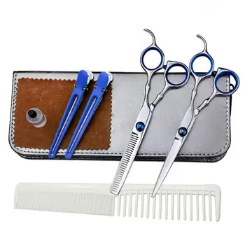 

6 inches Beauty Salon Cutting Tools Shop Hairdressing Scissors Styling Tools Professional Hairdressing Scissors Set