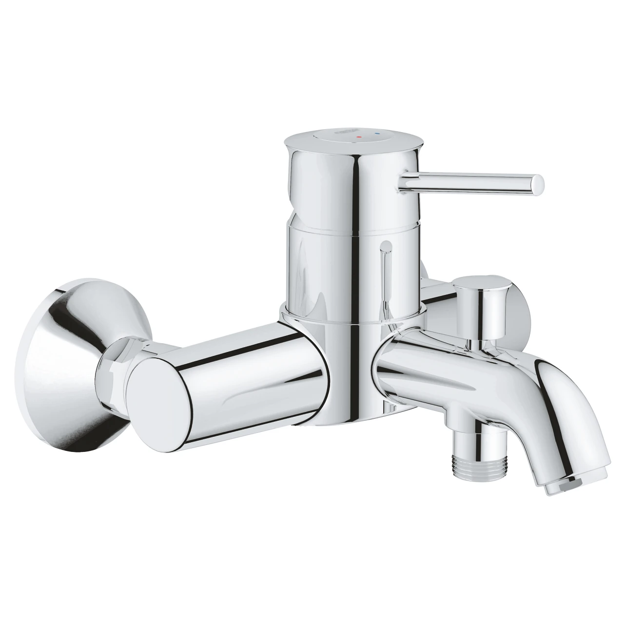 [Bath mixer Grohe bauclassic 32865000 Chrome faucet mixer bath bathroom kitchen tap tapware sink home improvement repair sanitary Shell box basin]