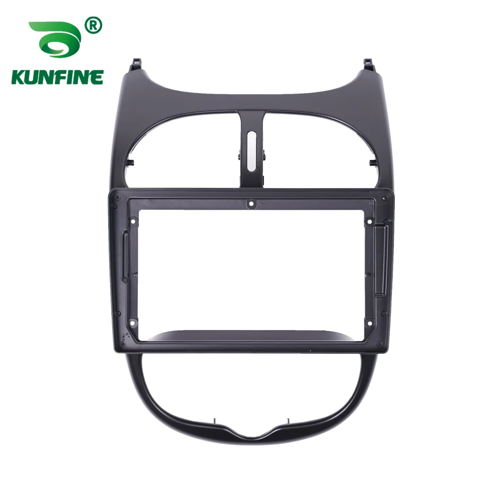 ڵ GPS ׺̼ ׷ Ǫ 206 2000-2016 Ʈο C2Radio Fascias г   2Din 9 ġ    ȭ