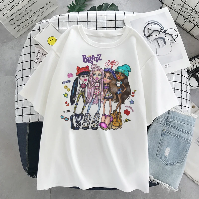 Camiseta Bratz, Camiseta Feminina Aesthetic Shop Nunca Usado 79092350