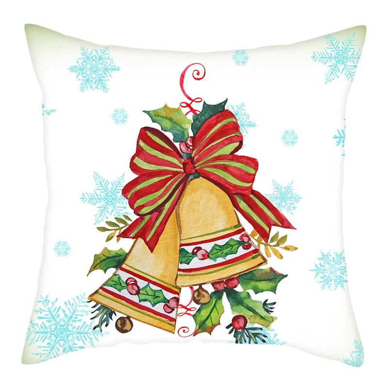 PC12388 Fuwatacchi Merry Christmas наволочка для подушки, новогодний праздничный подарок, наволочки для подушки для дома, дивана, декоративные наволочки 45*45 см - Цвет: PC12388