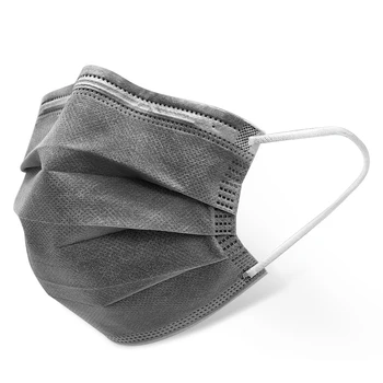 

10pcs masks 3-layer filter Pollution prevention dustproof Non-woven Dust face Mask Level 99.9% Filtration Fast Ship for men kids