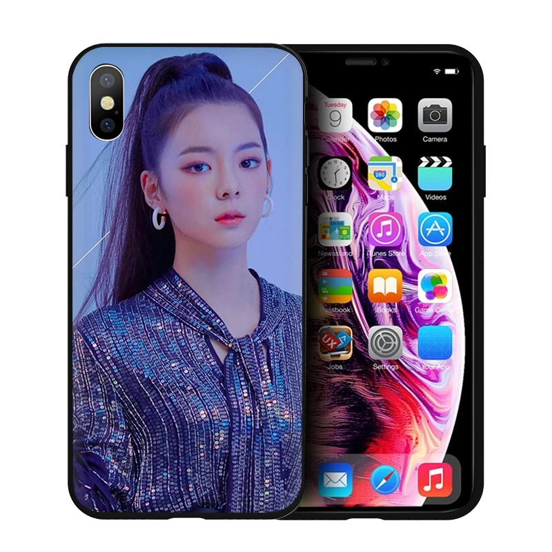 EWAU ITZY K силиконовый чехол для телефона iPhone 5 5S SE 6 6s 7 8 plus X XR XS Max - Цвет: B3