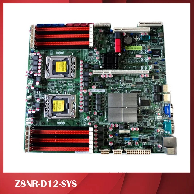 Оригинальная Серверная материнская плата для ASUS Z8NR-D12-SYS 1366 поддержка серии X5600 E5600