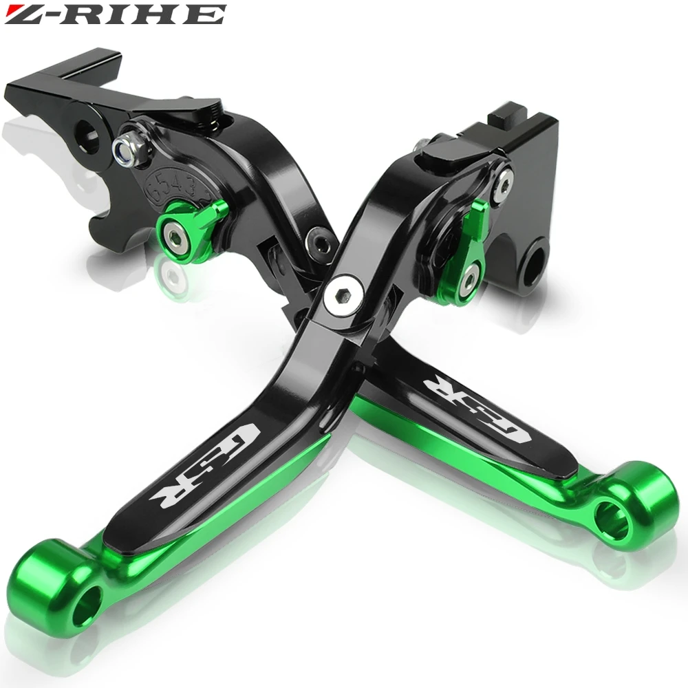 G Для SUZUKI GSR 750 2011- GSR 600 2006-2011 GSR 400 2008-2012 аксессуары для мотоциклов ЧПУ Короткие тормозные рычаги сцепления логотип GSR - Цвет: G