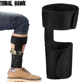 

Tactical Ankle Pistol Holster Concealed Glock Leg Holster Elastic Strap Gun Bag Police Heavy Duty Hand Gun Pouch Airsoft Hunting