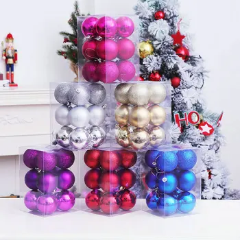 

Christmas Decoration Product 6cm Christmas Ball Christmas Tree Ornaments Decoration Gift Box Christmas Decoration 12 Samples Pac