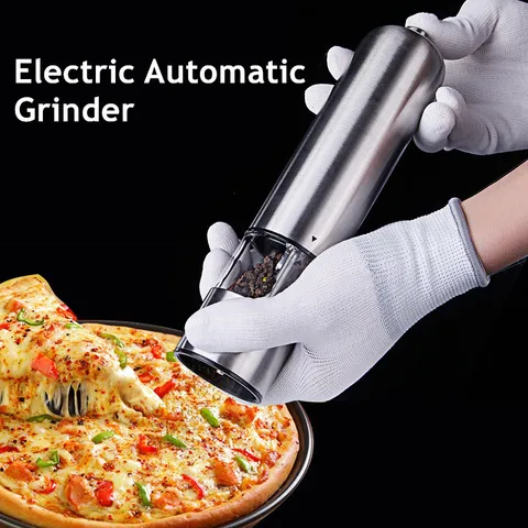Automatic Mill Pepper and Salt Grinder Peper Spice Grain Mills Grinding Core Mill Kitchen Tool Shredder Stool