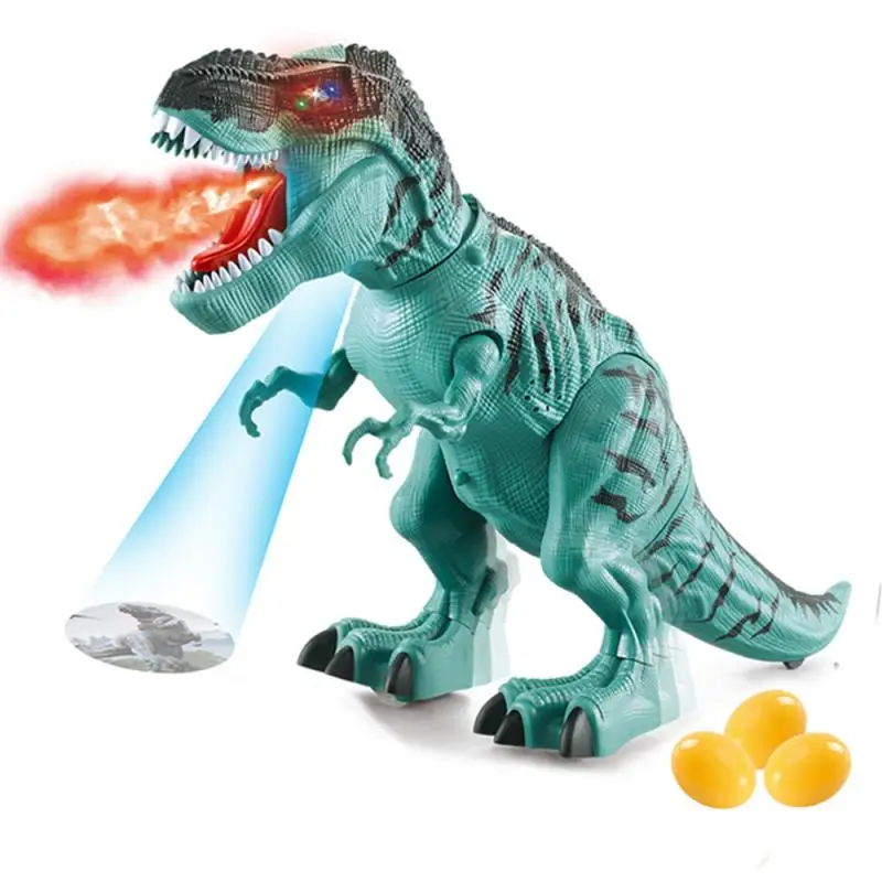 2020 new remote control toys dinosaur animals Dinosaur Tyrannosaurus Rex Laying Egg Spray Projection rc animals kids toys animal