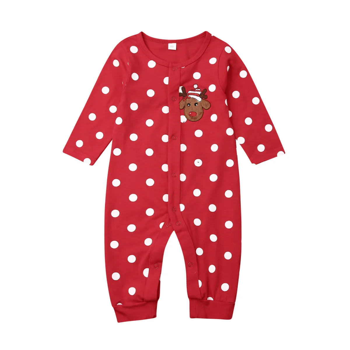 

Infant Baby Boy Girl Christmas Outfit Romper Jumpsuit Playsuit Cotton Clothes