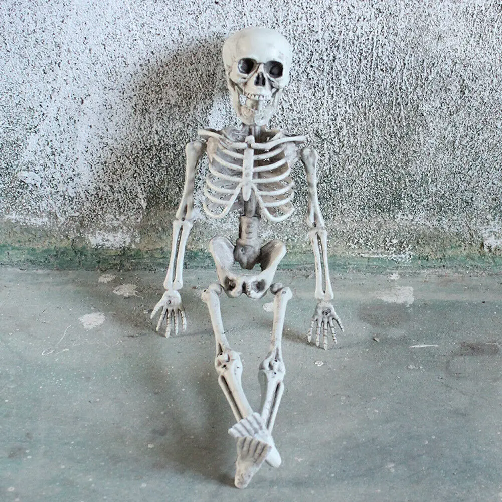 Модные вечерние скелетоны для Хэллоуина в натуральную величину, модель анатомии человека - Цвет: As picture