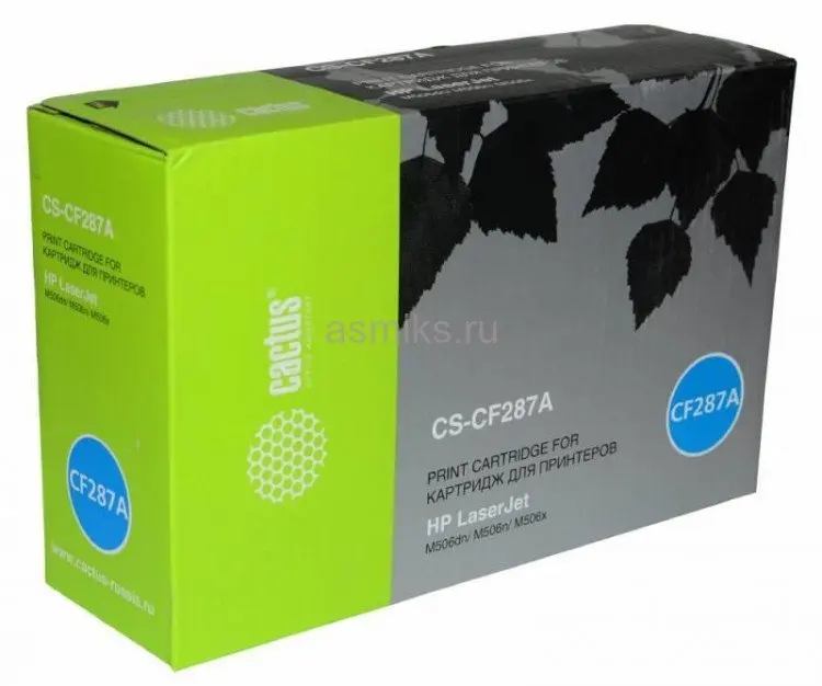 Тонер-картридж Cactus CS-CF287A (black) | Компьютеры и офис