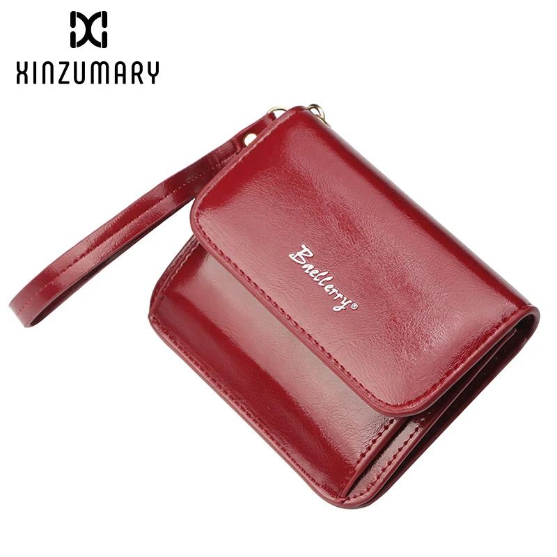 

New casual simple fashion leather wallet Pretty Small Wallet Women Short Wallet PU Material wallet foldable Photo bit clutch bag