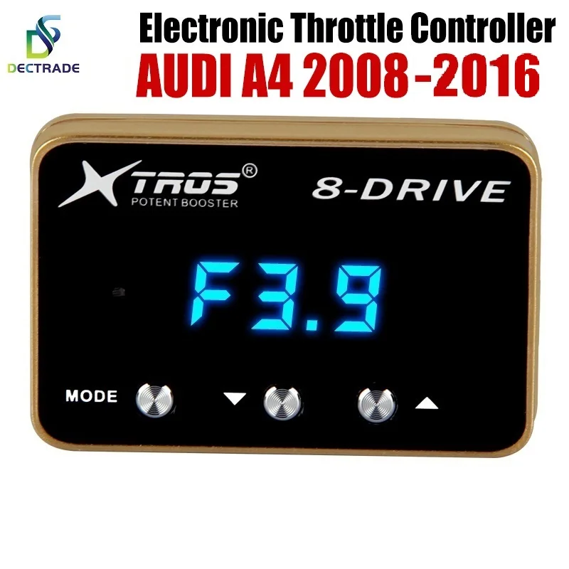 DECTRADE Car Electronic Throttle Controller Racing Accelerator Potent Booster For Audi A4 2008-2016 Tuning Parts 8 Drive
