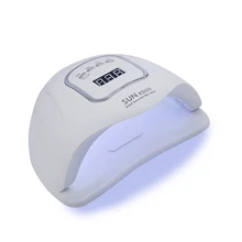 SUN X5 80 Вт УФ светодиодный ногтевые лампы для Гель-лак для маникюра профессиональная Сушилка для ногтей инфракрасный сенсорный Быстросохнущий солнечный светильник, светодиодные лампы