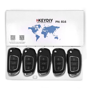 

5pcs/lot KEYDIY KD remote B series B16 for KD900 KD-X2 KDMini devices to Generate new remote