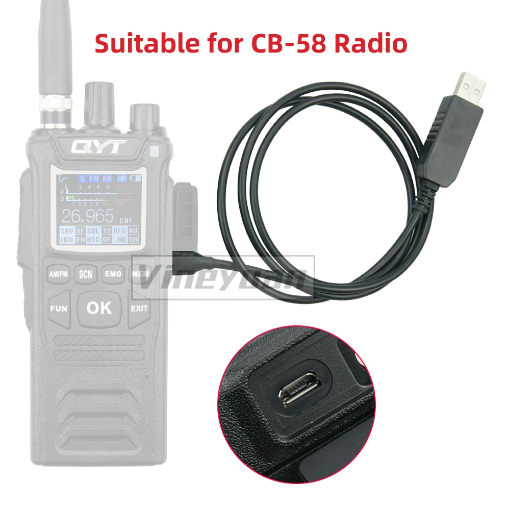 CB-58 Walkie Talkie, AM FM, CB Ham