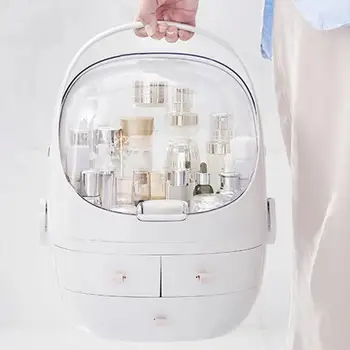 

Portable Cosmetic Box with Sufficient Durability and Ruggedness Dust Water Proof Drawer Make Up Storage Jewelry Organizer