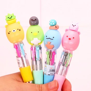 

36 pcs/lot Mini Sumikko Gurashi 4 Colors Ballpoint Pen Cartoon ball pens School Office writing Supplies Stationery Gift