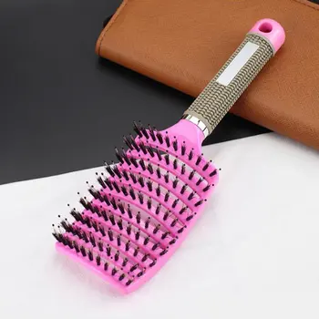 

Large Curved Comb Shape Fluffy Shaped Comb Massage Scalp Oil Head Shunfa Big Curved Comb Hair Comb Home