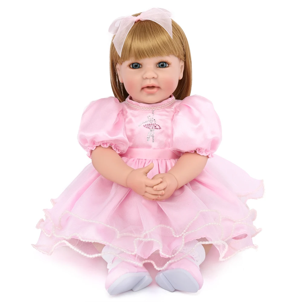 50 см Специальное предложение силиконовые игрушки Reborn Baby Doll хлопок принцесса